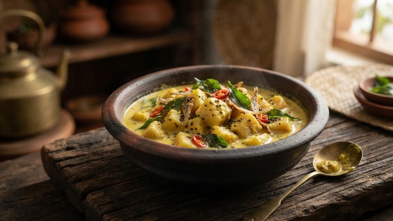 Ash Plantain Curry
