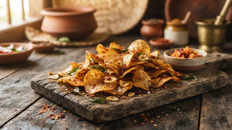 Crispy Tapioca Chips