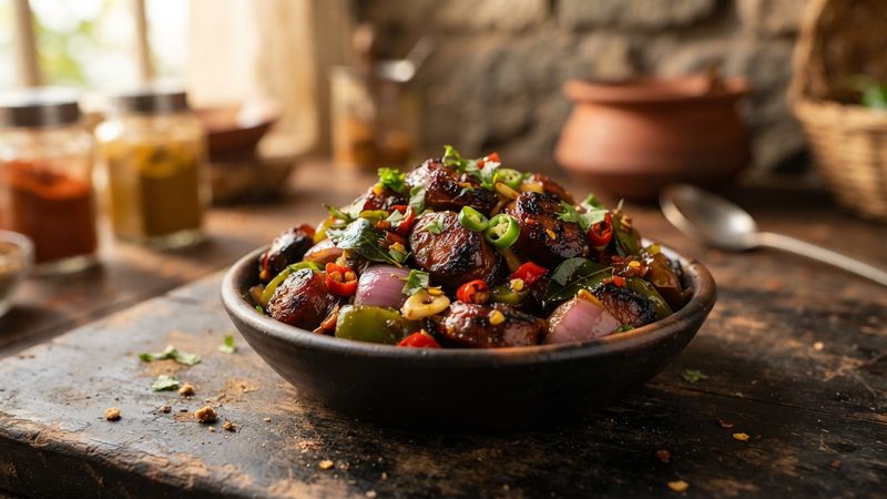 Devilled Sausage Bites