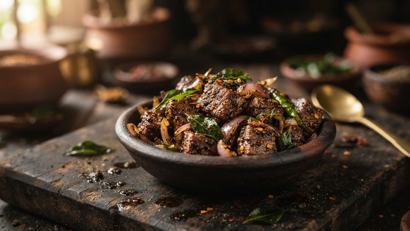 Pepper Beef Bites