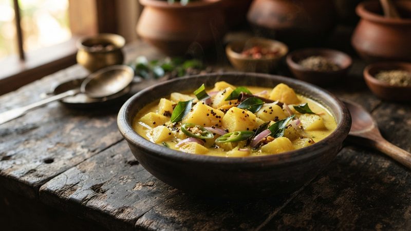 Potato White Curry