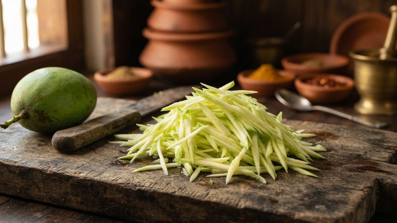 Raw Green Mango