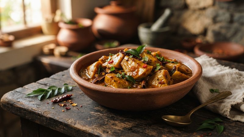 Ripe Jackfruit Curry