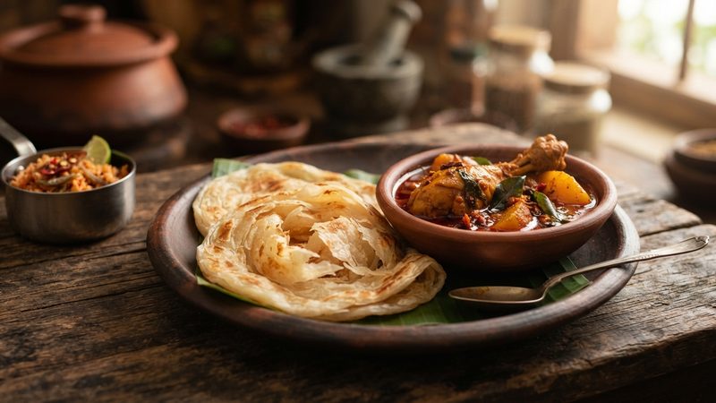 Roti with Curry