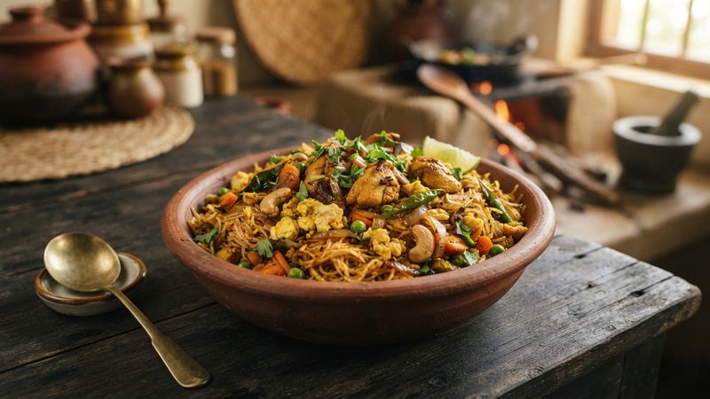 String Hopper Biryani